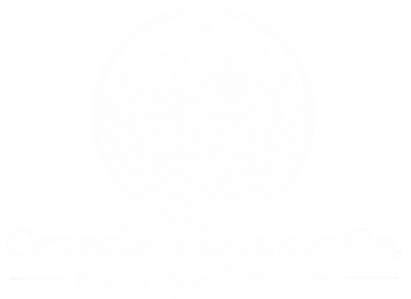 Crunchy Cleaning Co. logo